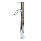 Single Lever Lavatory Vessel Faucet