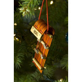 Mountain Boggan Ornament