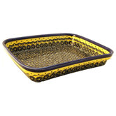 10"  Rectangular Baking Pan - Pattern DU1