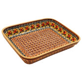 10"  Rectangular Baking Pan - Pattern DU70