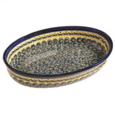14" Oval Baking Pan - Pattern DU1