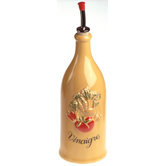 Grands Classique Provence 8.75 oz. Vinegar Bottle - Yellow