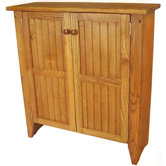 Double Jelly Cabinet in Golden Oak