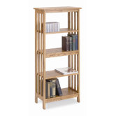 Mission Bookcase in Golden Oak