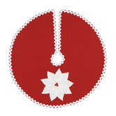North Pole Holiday Floral Mini Tree Skirt
