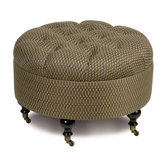 Sullivan Cotton Ottoman