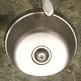 Club Undermount Round Bar/Prep Sink in Satin