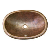 Hammerwerks Self Rimming Ellipse Bathroom Sink