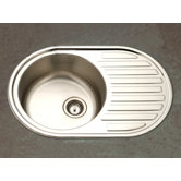 Hospitality Topmount Bar/Prep 19 Gauge Sink in Satin