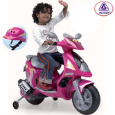 Scooter Duo 6V in Pink