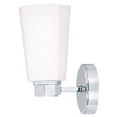 Eversley 1 Light Wall Light in Chrome