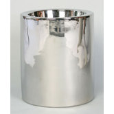 High Rise Pet Dish in Nickel