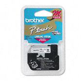 P-Touch M Series Tape Cartridge for P-Touch Labelers, 1/2W