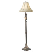 Gallery European Marble Floor Lamp in Cima Gold