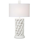 Waikoloa Beach Table Lamp in White