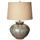 PCL Blue Drips 1 Light Table Lamp