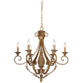 PCL 6 Light Drummond Chandelier