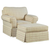 Julie Chair and Ottoman