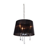 Organza 3 Light Pendant in Chrome
