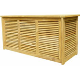 Accent Solid Teak Cushion Box