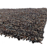 Porta Black Rug