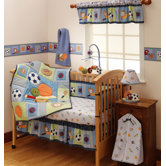 Super Sports Crib Bedding Collection