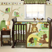 Honey Bear Crib Bedding Collection