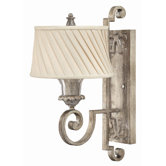 Kingsley  Wall Sconce in Silver Leaf
