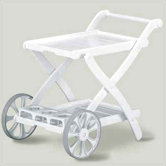 Tiffany 2 Wheel Serving Cart