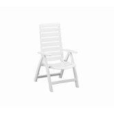 Rimini Multi-Position High Back Chair in White