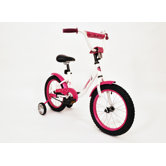 Girl's 16" Verso Starlet Bike with Training Wheels