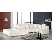 llo ChrisDanville Leather Sectional