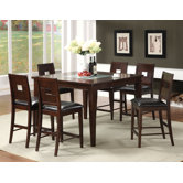 Primrose 7 Piece Counter Height Dining Set