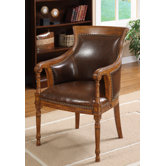 Kirkless Leatherette Executive Arm Chair