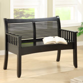 Solimar Solid Wood Entryway Storage Bench