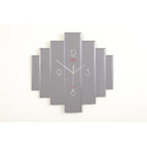 Layered Glass Wall Clock