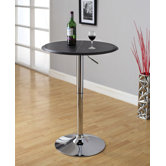 Citizen Leatherette Adjustable Bar Table