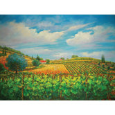 Summer in Napple Oil Painting on Canvas Art - 36" x 48"