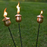 Copper Mini Torches Set