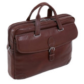 Fontanella Large Leather Laptop Brief