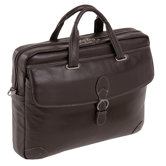 Borella Small Leather Laptop Brief