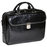 Servano Ladies' Small Leather Laptop Brief