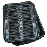 Porcelain Broiler Pan 2 Pack