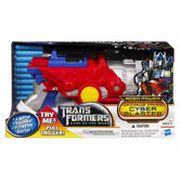Transformer Dark of The Moon Robo Power Optimus Prime Cyber Blaster Toy