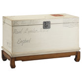 Village Market Postage Stamp Storage Trunk
