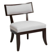 Carmen Fabric Slipper Chair