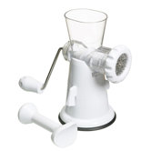 Plastic with Mincers Suction Clamp Fitting in White