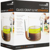 Master Class Glass Gravy / Fat Separator