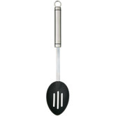 Professional Non-Stick Long Oval Handled Slotted Spoon