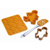 Let's Make Four Pieces Gingerbread Baking Set